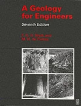 A Geology for Engineers by F.G.H. Blyth Paperback