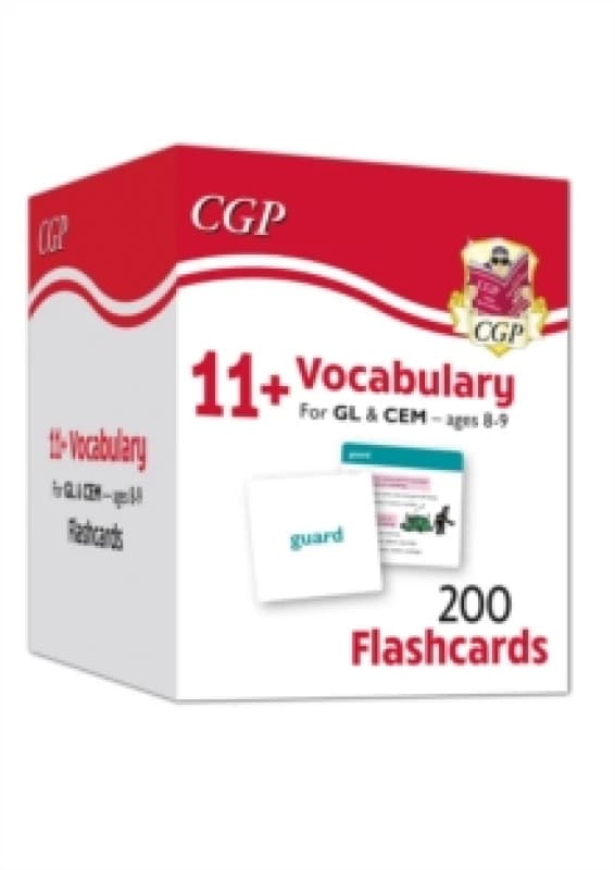 11+ Vocabulary Flashcards for Ages 8-9 - Pack 1 Hardback