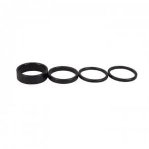 Radial Alloy Spacers - Black