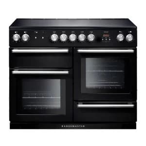 Rangemaster NEX110EIBLC 104830 110cm Induction Range Cooker in BlackChrome Trim