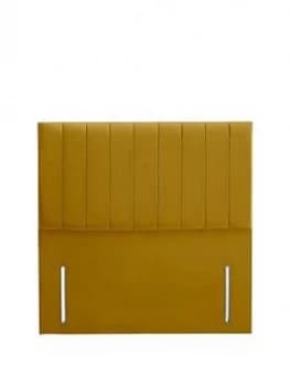 Liberty Velvet Divan Headboard - Ochre