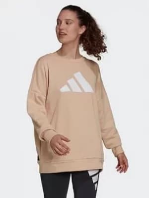 adidas Sportswear Future Icons Sweatshirt, Pink, Size S, Women