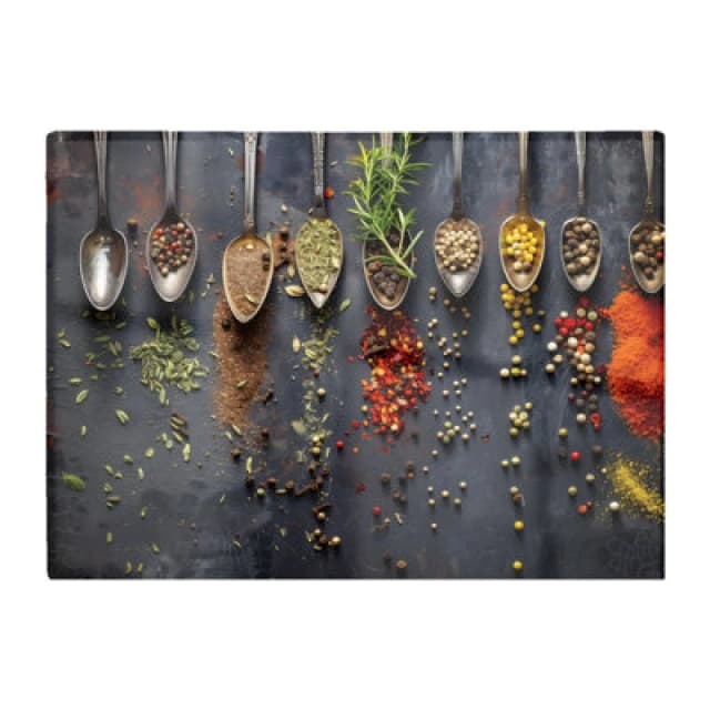 Warren Reed Designer Aromatic Ensemble: Spice Medley Chopping Board