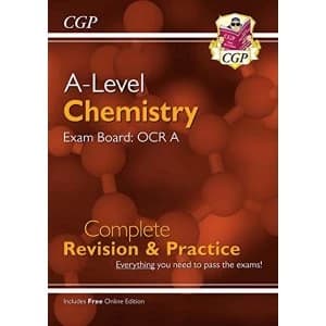 New A-Level Chemistry: OCR A Year 1 & 2 Complete Revision & Practice with Online Edition Paperback /...