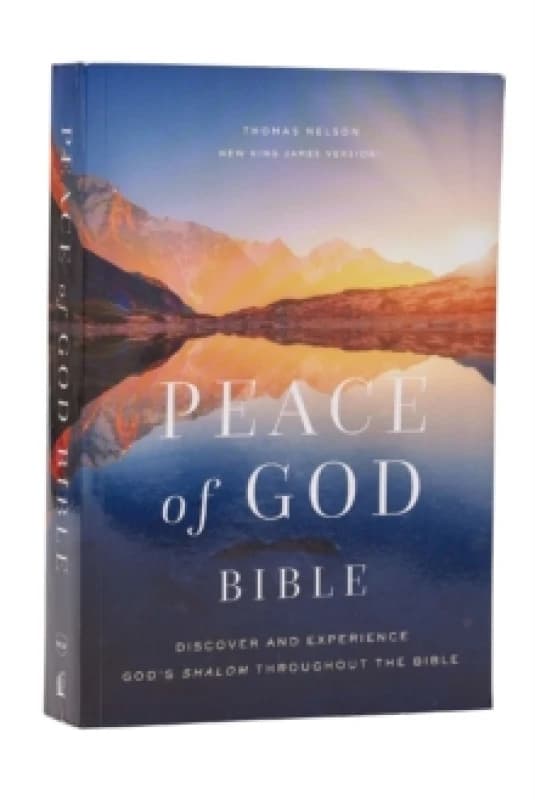 Peace of God Bible: Discover and Experience God's Shalom Throughout the Bible (NKJV, Softcover, Red Letter, Comfort Print) Paperback / softback