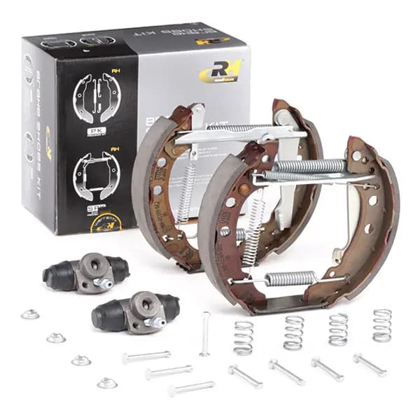FEBI BILSTEIN Brake Set, drum brakes Rear Axle 37513 RENAULT,TWINGO II (CN0_),Twingo II Kasten / Schragheck (CNO_)