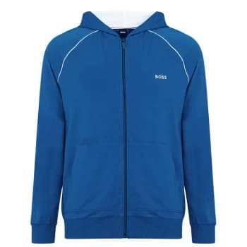 Boss Zip Hoodie - Blue