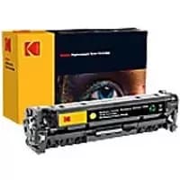 Kodak Remanufactured Toner Cartridge Compatible with HP CE412A Yellow