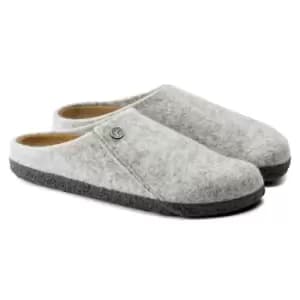 Birkenstock Unisex Zermatt Wool Felt Slipper Light Gray UK 5.5