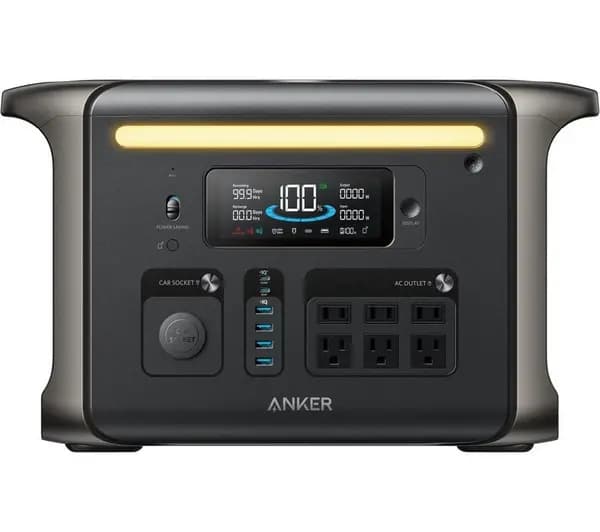 ANKER SOLIX F1500 1536 Wh Portable Power Station, Black 194644153359