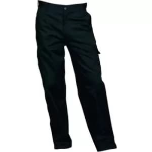 Portwest - Mens Combat Workwear Trousers (30/L) (Black) - Black