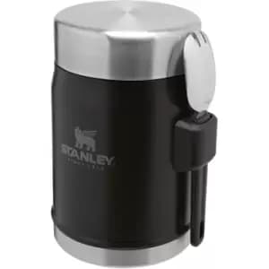 Stanley Legendary Food Jar + Spork 0.4L Matte Black