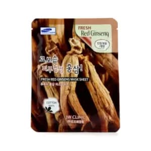 3W Clinic - Fresh Red Ginseng Mask Sheet - 1pc