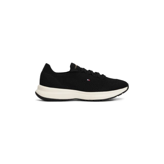 Tommy Hilfiger Womens Heritage Low-Top Trainers Black female 4 (37)