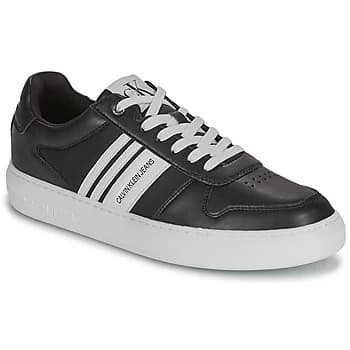 Calvin Klein Jeans CUPSOLE LACEUP OXFORD PU-NY mens Shoes Trainers in Black