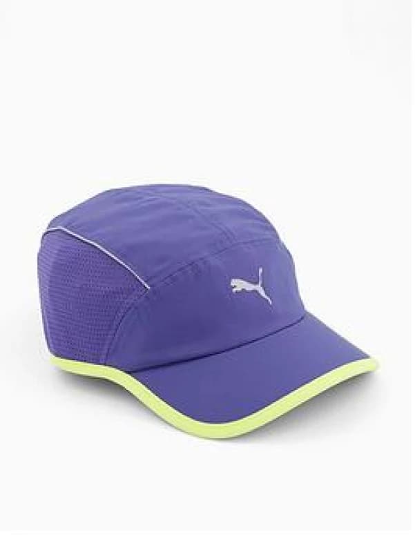 Puma Runner Short Visor 5 Panel Blue Cap