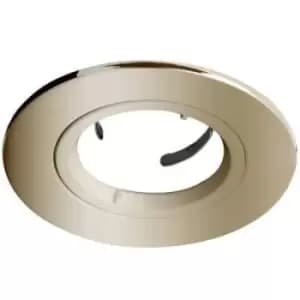 Aurora Enlite E5 Fixed IP65 Aluminium Downlight Bezel Satin Nickel - EN-BZE5SN