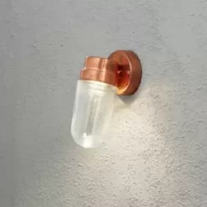 Konstsmide Vega Outdoor Classic Wall Lamp Copper LED 8W, IP54