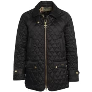 Barbour Womens Kelham Quilted Jacket Black/Ancient 12