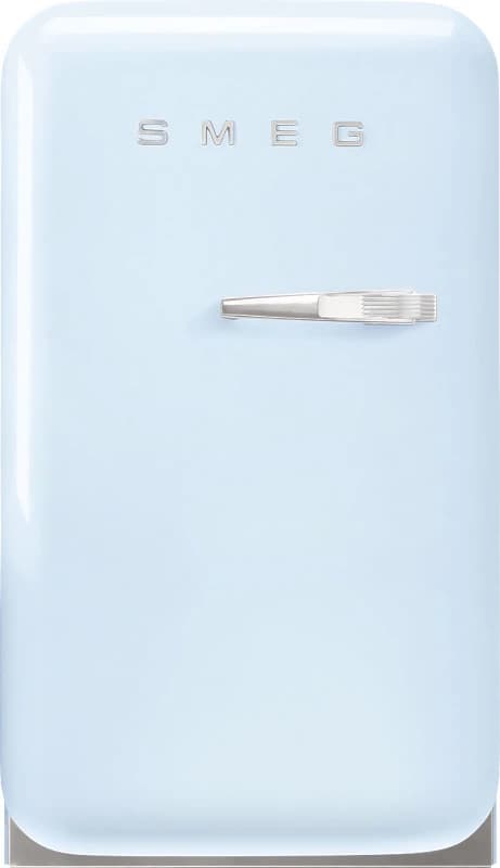 Smeg 50s Style Left Hand Hinged Minibar FAB5LPB6 72cm Fridge - Pastel Blue - C Rated