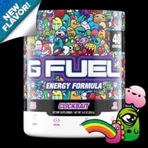 G Fuel Clickbait Tub (40 Servings) Elite Energy and Endurance Formula