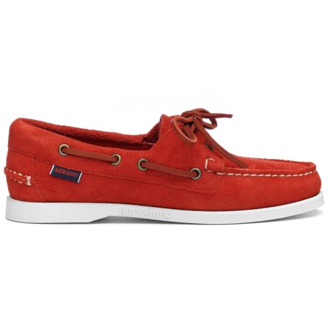 Sebago Womens boat shoes Sebago Portland Flesh Rouge Female 41