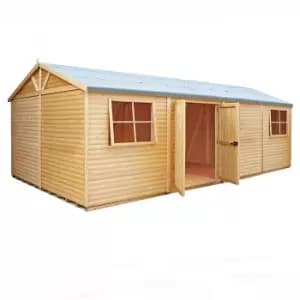 Shire 12x24ft Mammoth Double Door Garden Shed