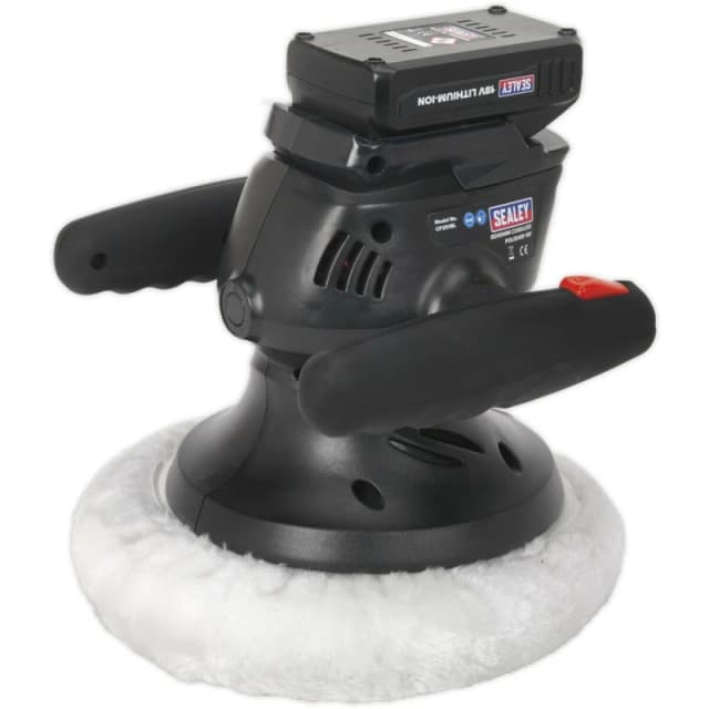 Loops 240mm Cordless Orbital Polisher - Foam Backing Pad - 18V 1.3Ah Lithium-ion Multi