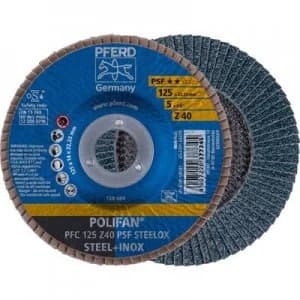 PFERD 67764125 POLIFAN-serrated washer PFC 125 Z40 PSF STEELOX Diameter 125mm 10 pc(s)