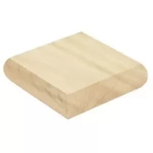 Cheshire Mouldings Reflections Square Pine Newel Cap (L)110mm (W)110mm