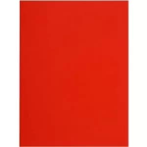 Exacompta Recycled Square Cut Folders 160012E A4 Red 220gsm Board Pack of 500