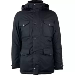 Barbour Winter Sapper Wax Jacket - Black