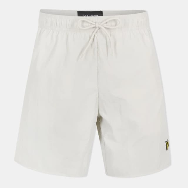 Lyle and Scott Mens Plain Swim Shorts Cove male S