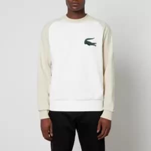 Lacoste Mens Robert Georges Croc Sweatshirt - Flour/Wood Shaving - 5/L