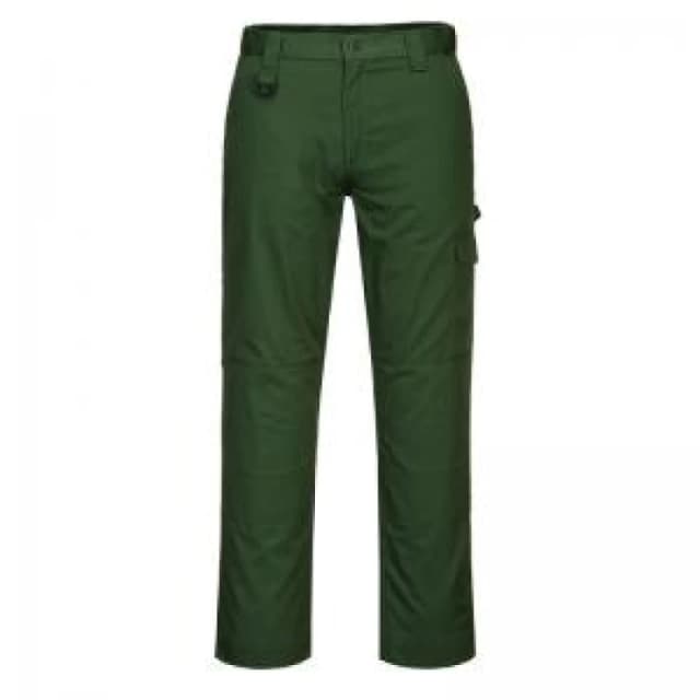 Portwest WX2 Work Trousers CD884FGR38 Colour: Forest Green