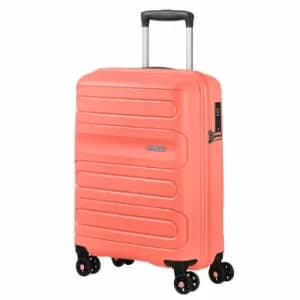 American Tourister Sunside Spinner Cabin Coral Suitcase