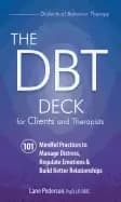 dbt deck for clients and therapists 101 mindful practices to manage distres
