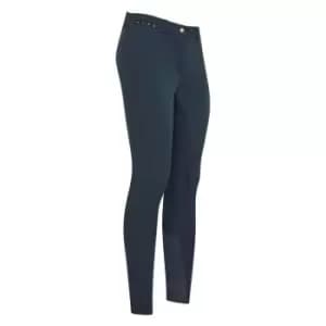 Eurostar Riding Breeches Equitation Queen Diamond Fullseat Winter Ladies - Blue