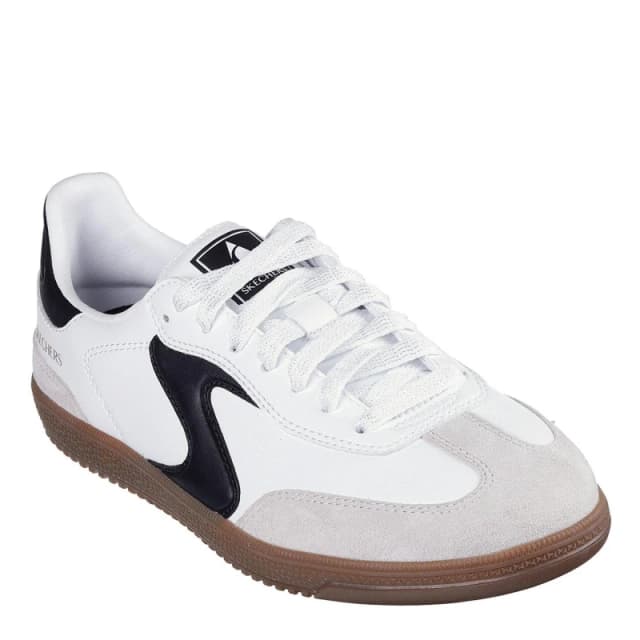 Skechers Womens Hotshot Low-Top Trainers Wht/Black/Grey female 4 (37)