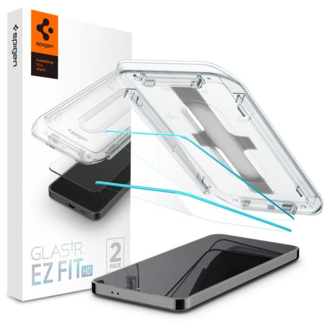 Spigen Galaxy S24 Glass Screen Protector GLAS.tR EZ Fit HD 2PCS