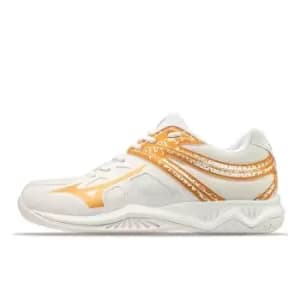 Mizuno Lightning Star Netball Trainers - White