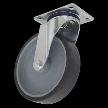 Medium-Duty Thermoplastic Swivel Castor Wheel 100mm - Trade