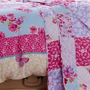 Catherine Lansfield Gypsy Patchwork Bedspread - Multi