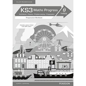 KS3 Maths Progress Progression Workbook Theta 3 by Pearson Education Limited (Paperback, 2014)