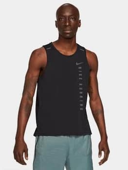 Nike Running Run Division Miler Hybrid Vest - Black Size M Men