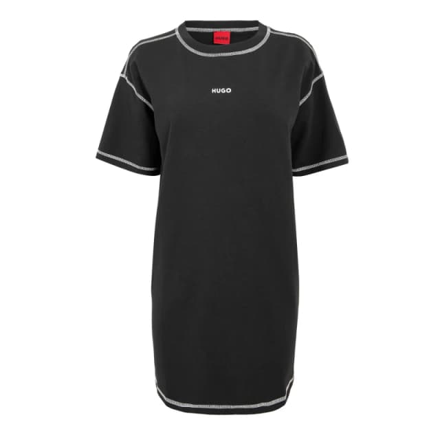 Hugo Nite Nighty 10272272 01 Pyjama Set Womens Black female 8 (S)