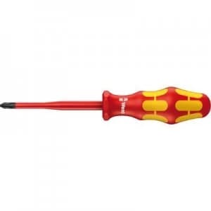 Wera 162 iS VDE Pillips screwdriver PH 1 Blade length 80 mm