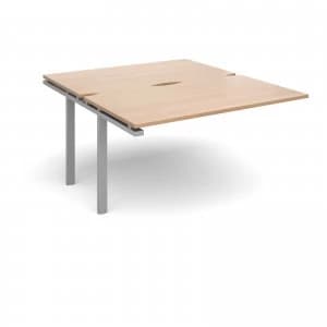 Adapt II Add On Units Back to Back 1400mm x 1600mm - Silver Frame bee