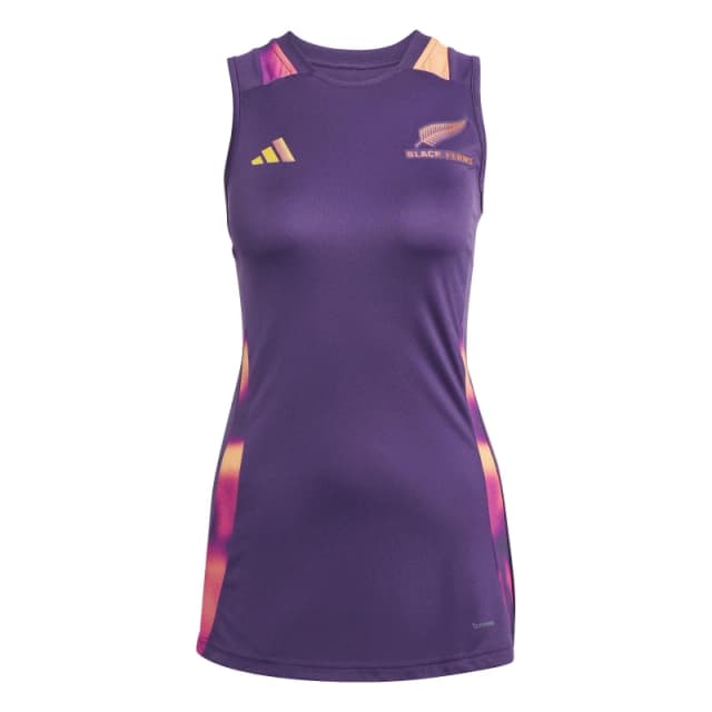 adidas Black Ferns Singlet 2025 Womens Plum/Multi female 8 (XS)