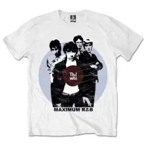 The Who - Maximum Rhythm & Blues Unisex Small T-Shirt - White